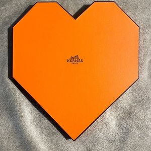 Heart shaped Hermes box